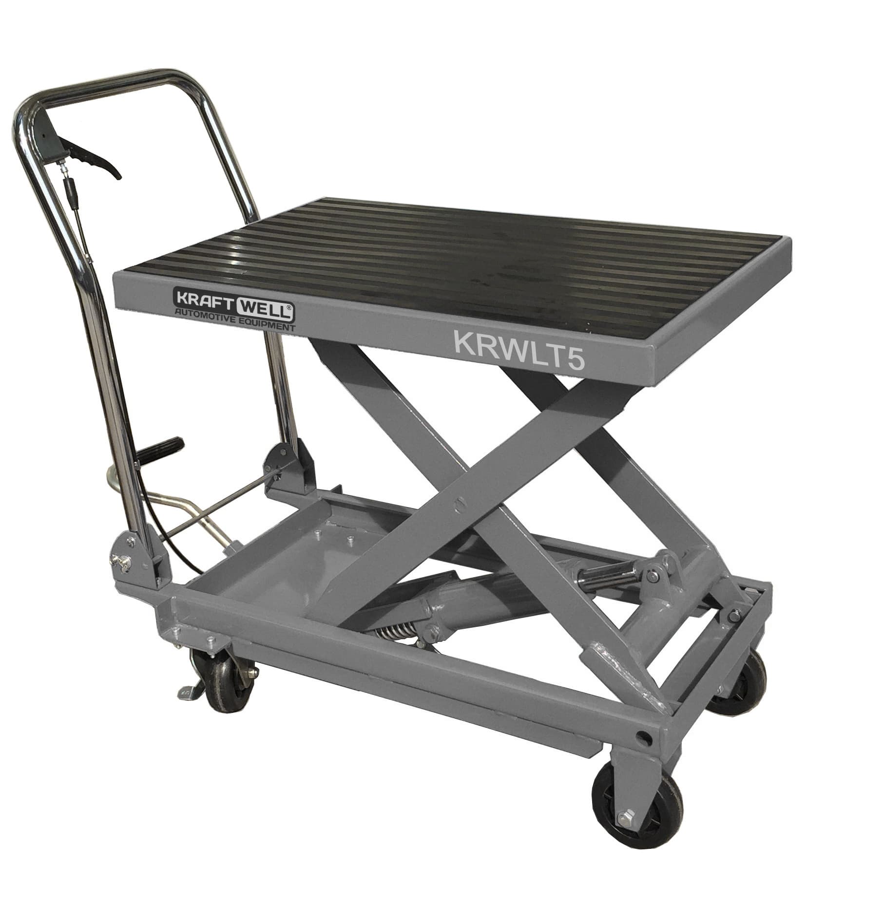 Тележка гидравлическая 500 кг KraftWell KRWLT5
