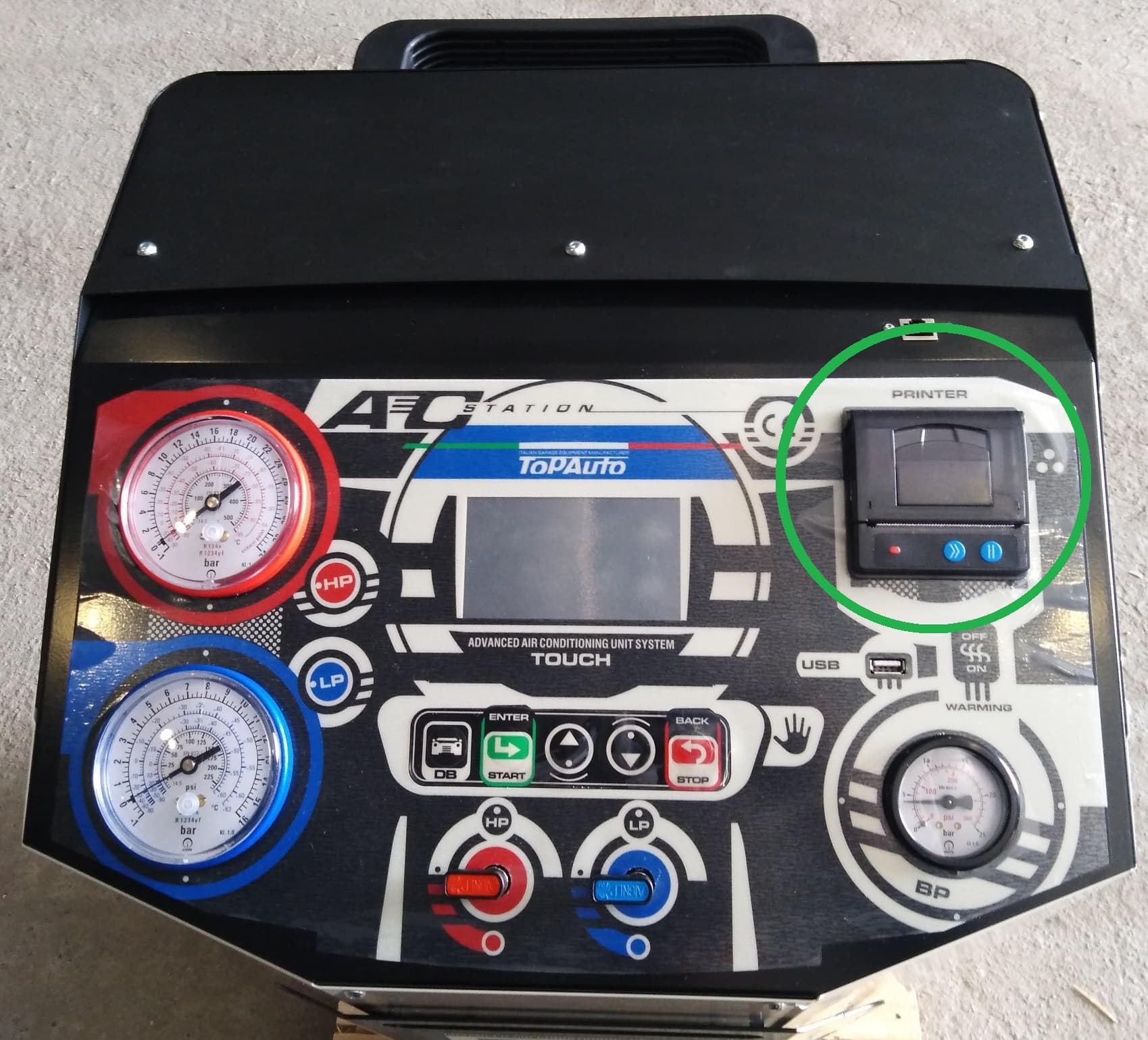 Принтер TopAuto RRPRINT для станции RR700, RR800 и RR900