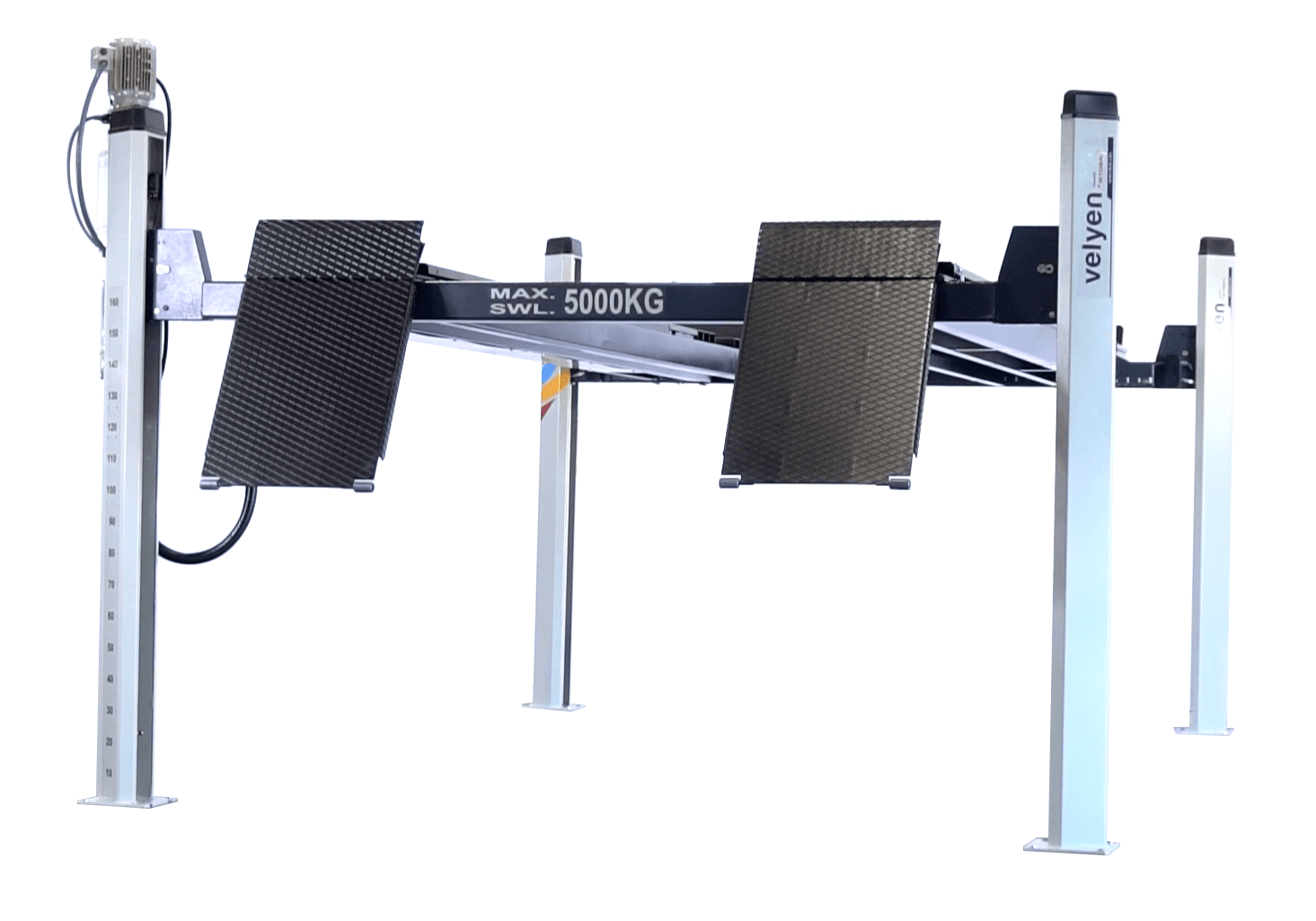 Подъемник четырехстоечный для сход-развала 5.5 тонн Velyen 4ED0600