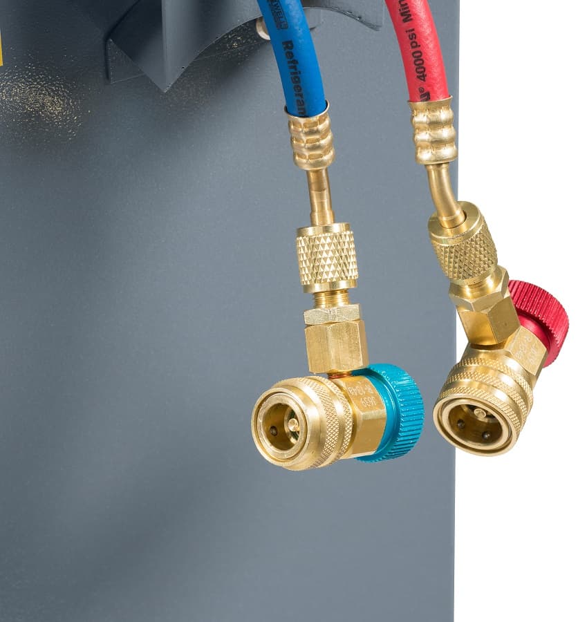 Станция заправки кондиционеров KRW134ASA — габариты 600x240x1250 мм