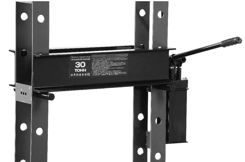 Пресс гидравлический с ручным приводом 30 тонн KraftWell KRWPR30