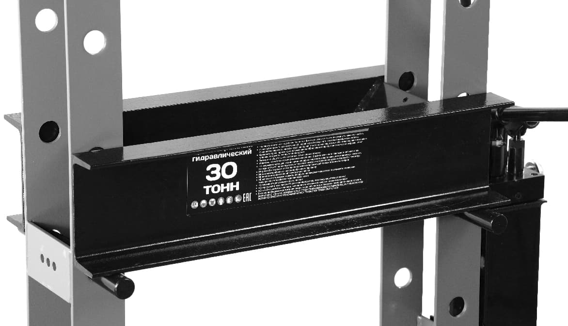 Пресс гидравлический с ручным приводом 30 тонн KraftWell KRWPR30