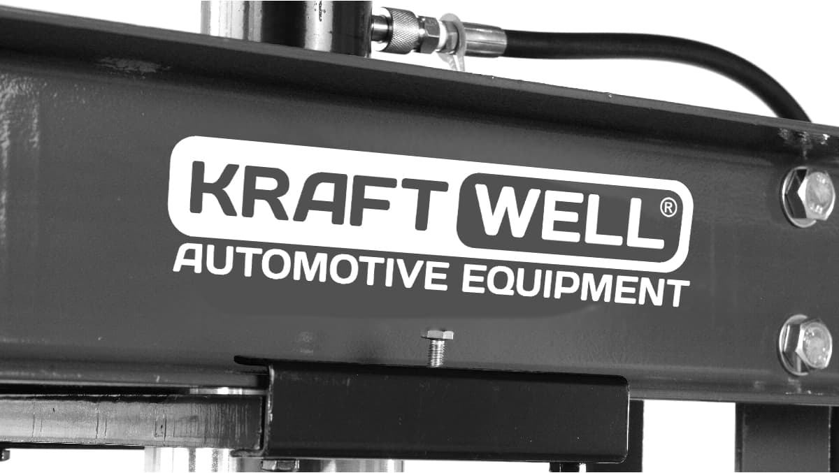 Пресс гидравлический с ручным приводом 30 тонн KraftWell KRWPR30