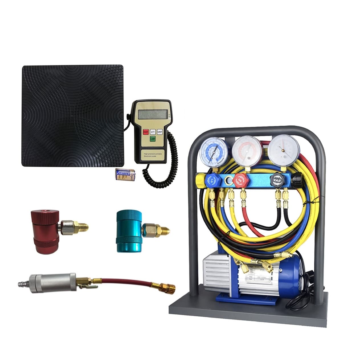 Комплект для обслуживания кондиционеров KraftWell KRW134ALC — общий вид