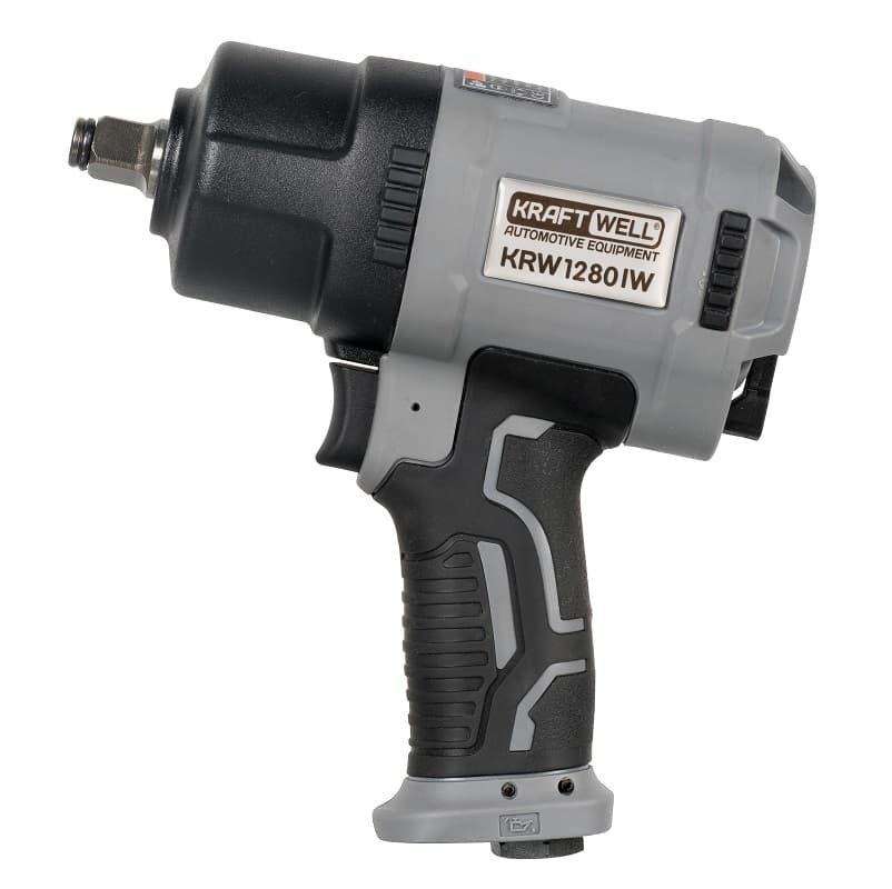 Гайковерт пневматический ударный 1/2″, 1300 Нм KraftWell KRW1280IW