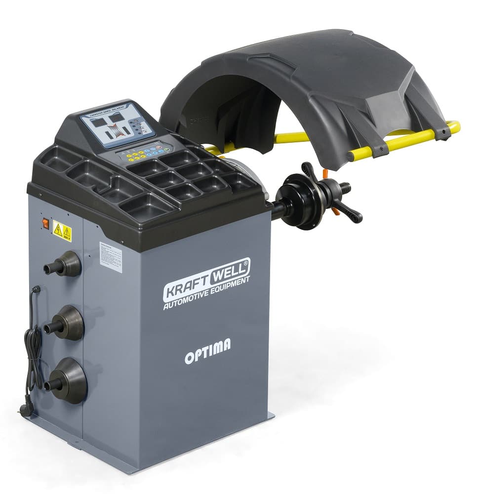 Балансировочный станок KraftWell OPTIMA KRW240 — общий вид