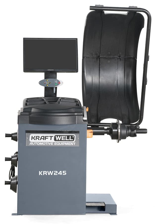 KraftWell GRAVITA KRW245 — лазерный указатель места установки груза