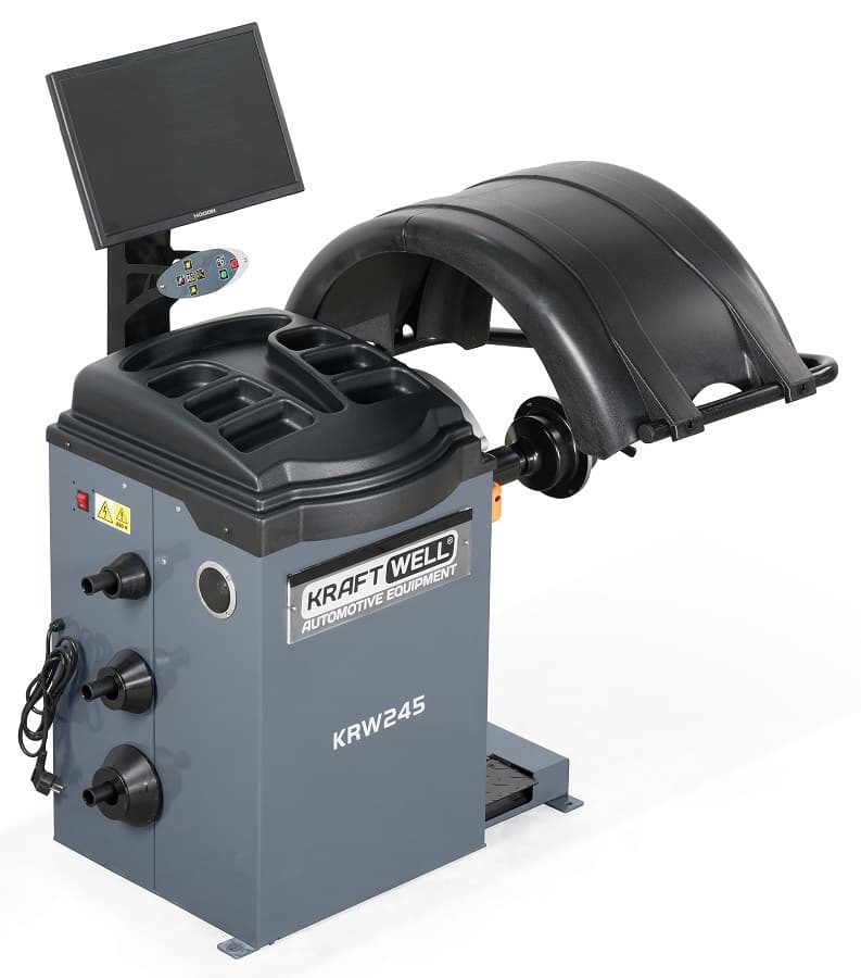 Балансировочный станок KraftWell GRAVITA KRW245 — общий вид