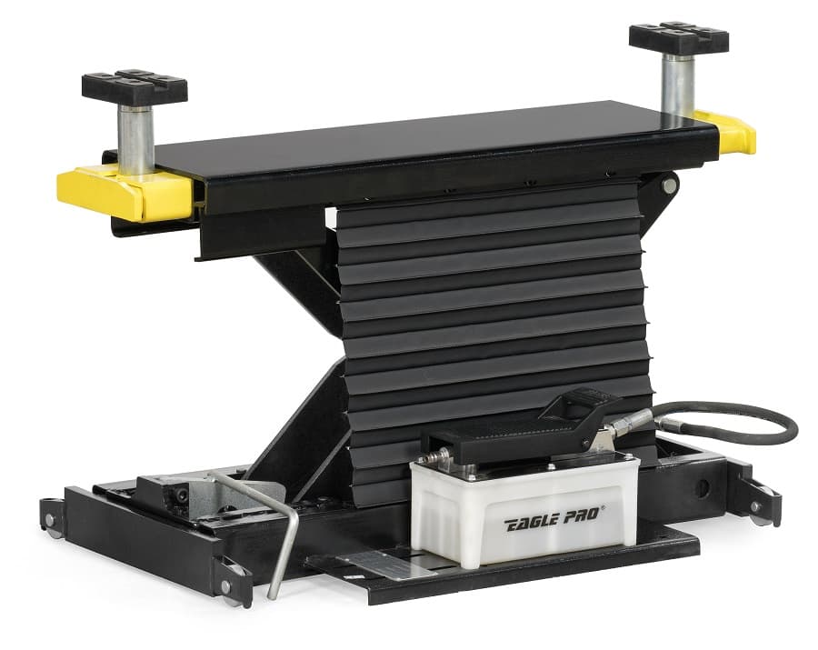 Траверса пневмогидравлическая KraftWell KRWJB2P — общий вид