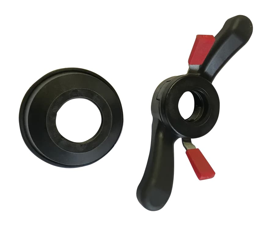 Гайка быстрозажимная KraftWell T40X3NEW для вала 40 мм