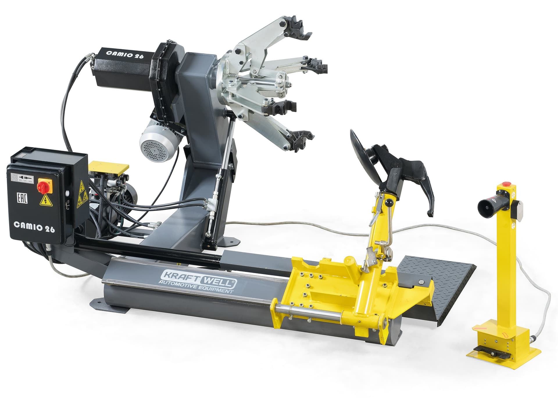 Грузовой шиномонтажный станок KraftWell CAMIO 26 KRW26TE — общий вид