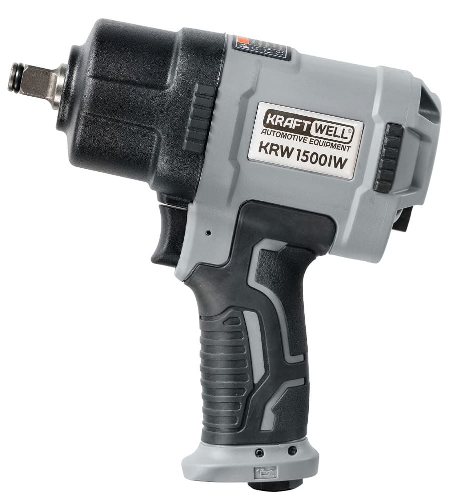 Пневматический гайковёрт KraftWell KRW1500IW 1/2″ 1500 Н·м