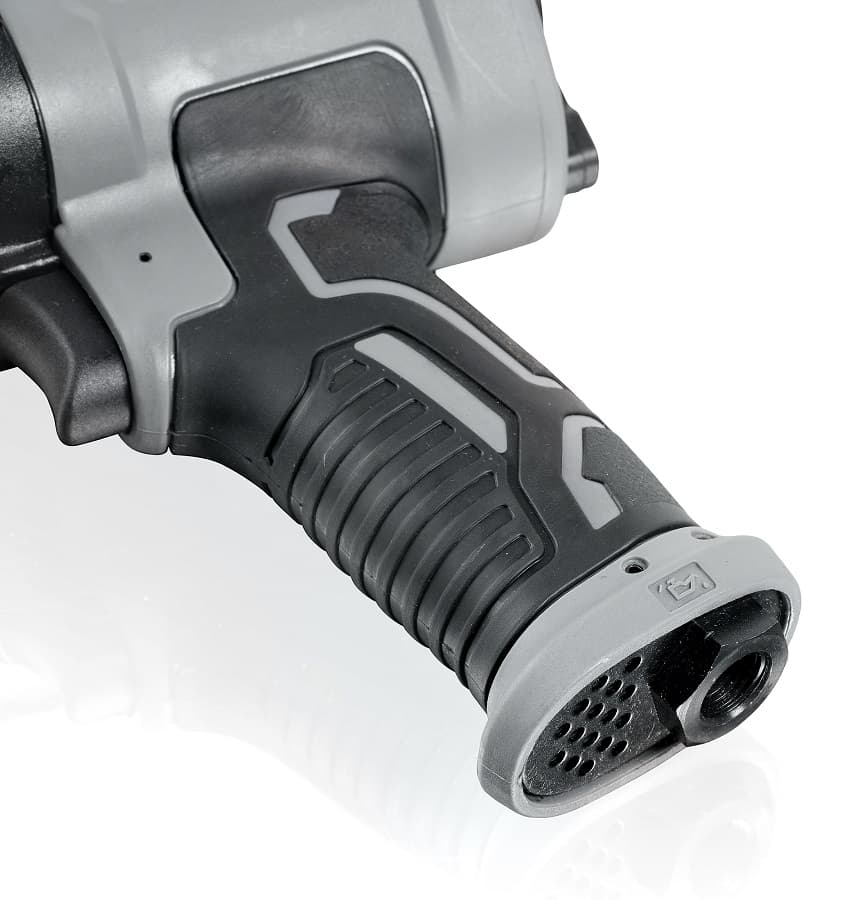 Гайковерт пневматический 1/2″, 1500 Нм с комплектом ударных головок KraftWell KRW1500IW-T
