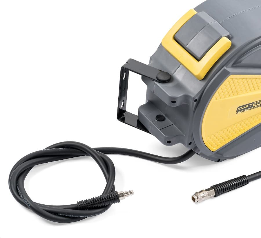 Катушка со шлангом 20 м.,9.5х14.5 мм., 20 бар KraftWell KRW1731.C7