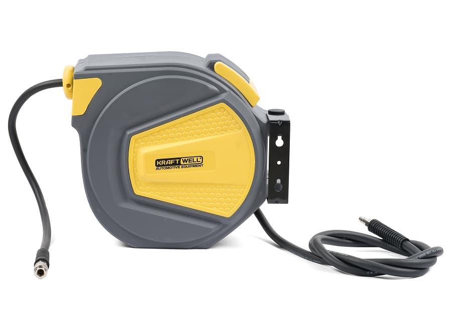 Катушка со шлангом 20 м.,9.5х14.5 мм., 20 бар KraftWell KRW1731.C7