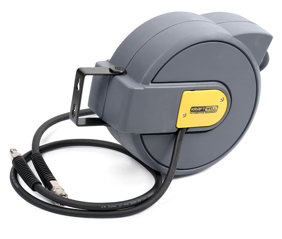 Катушка со шлангом 10 м.,8х12 мм., 20 бар KraftWell KRW1731.C6