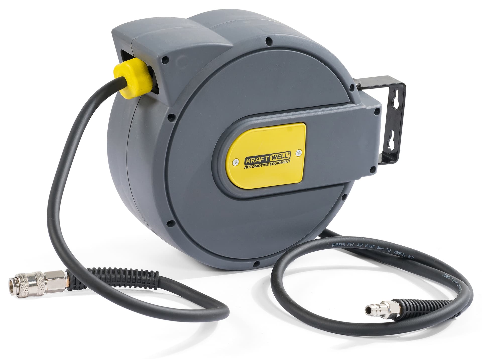 Катушка со шлангом 10 м.,8х12 мм., 20 бар KraftWell KRW1731.C6