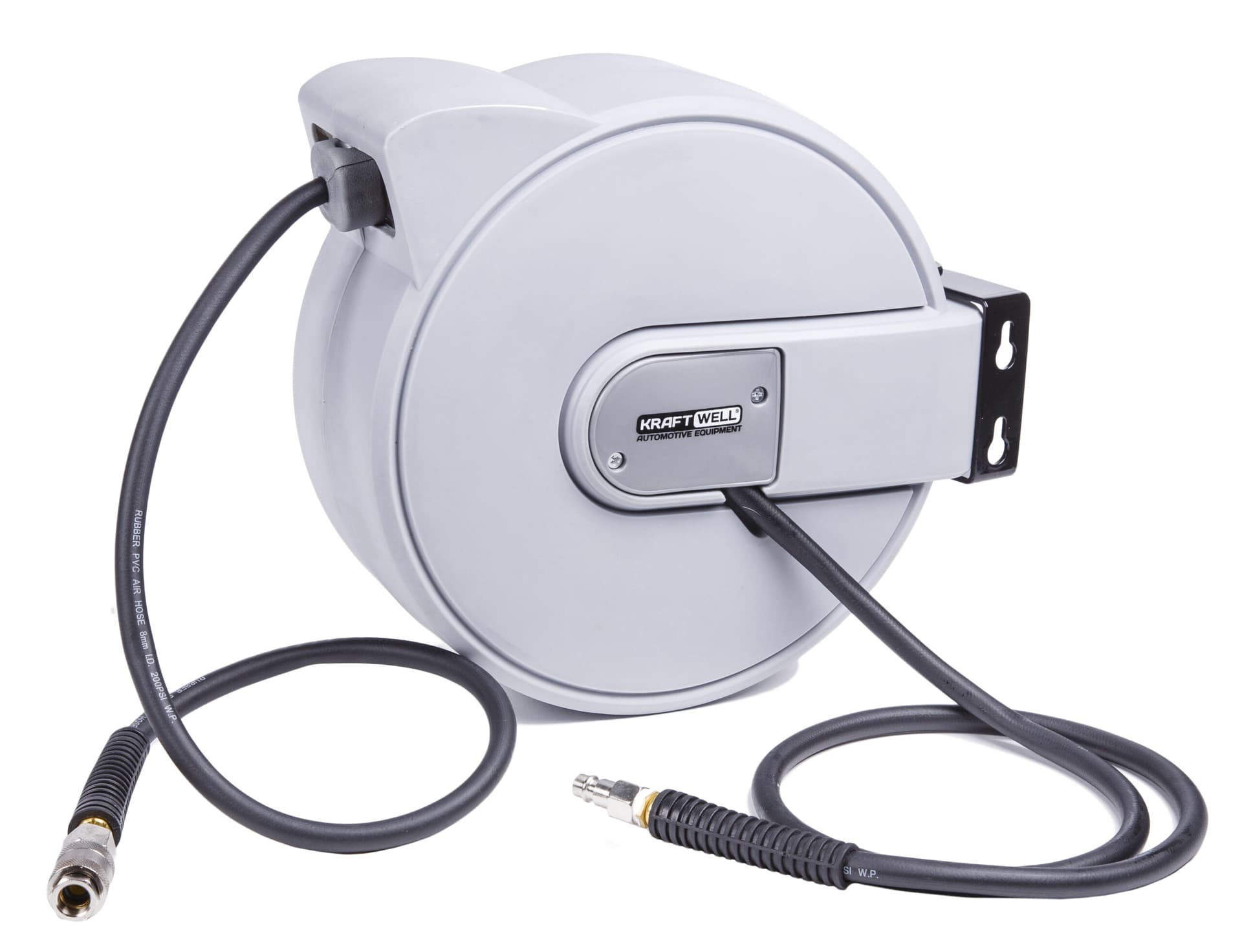 Катушка со шлангом 15 м.,8х12 мм. KraftWell KRW1731.C8