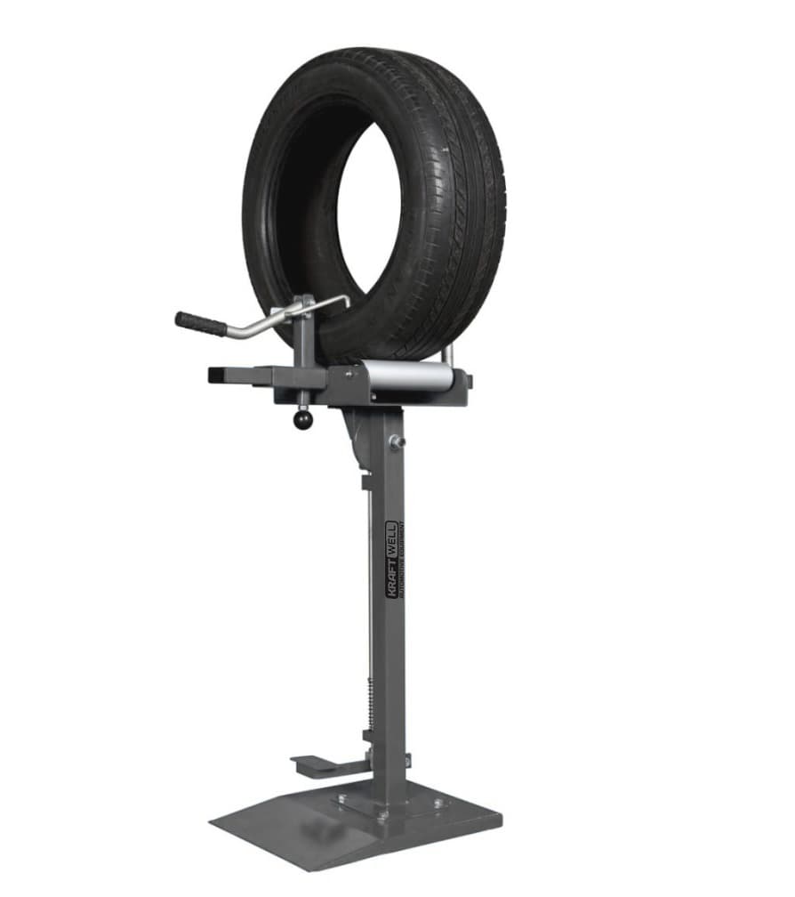 Борторасширитель напольный KraftWell KRWTS-1S — ручной, для легковых шин