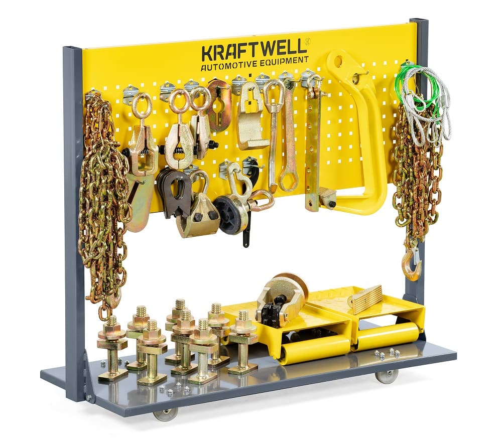 Стапель платформенный 2 башни по 10 тонн KraftWell KRW5200B2V