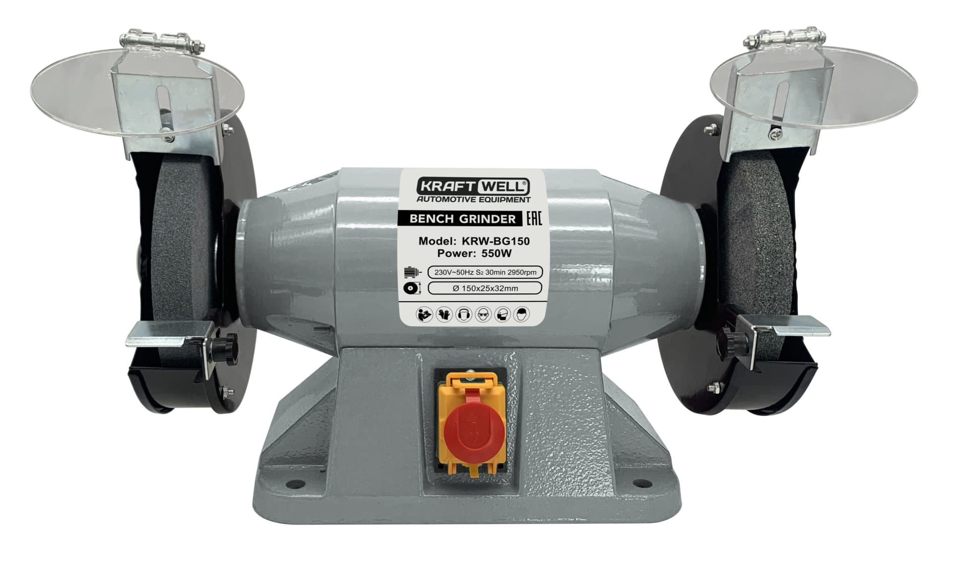 Заточной станок 150 мм KraftWell KRW-BG150