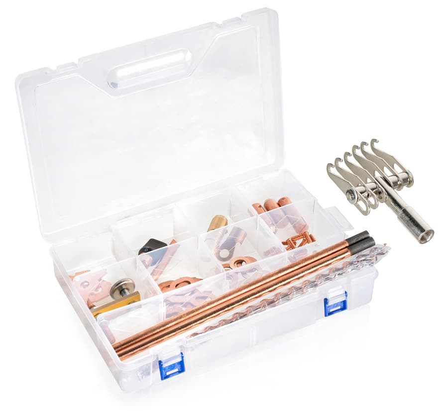 Комплект сварочных аксессуаров для аппаратов точечной сварки KraftWell KRWSW-KIT