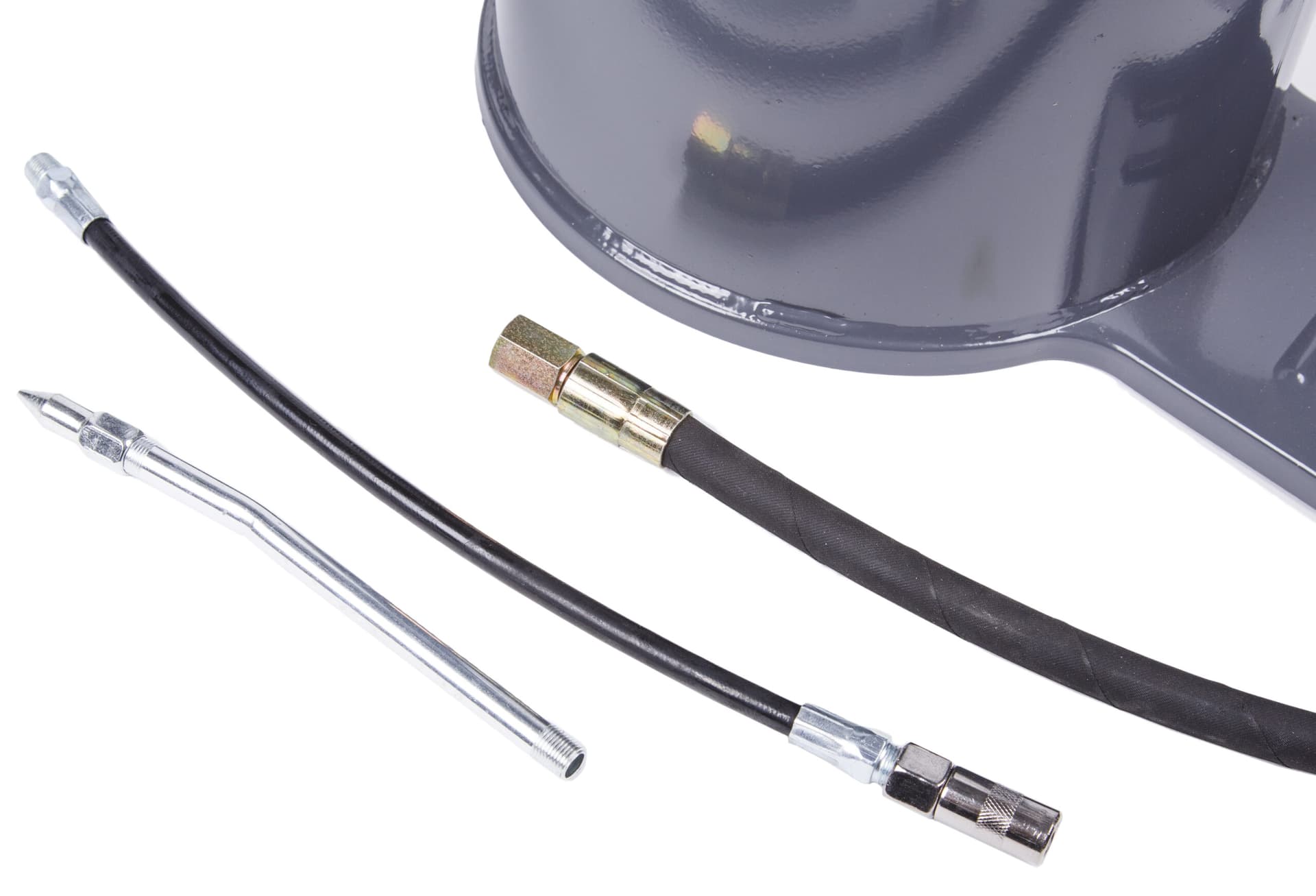 Нагнетатель солидола с ручным приводом 10 л KraftWell KRW1797A