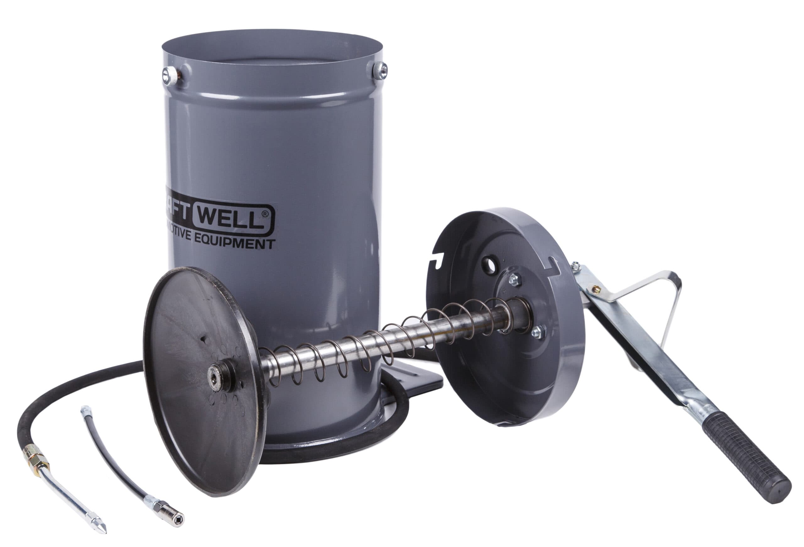 Нагнетатель солидола с ручным приводом 16 л KraftWell KRW1797