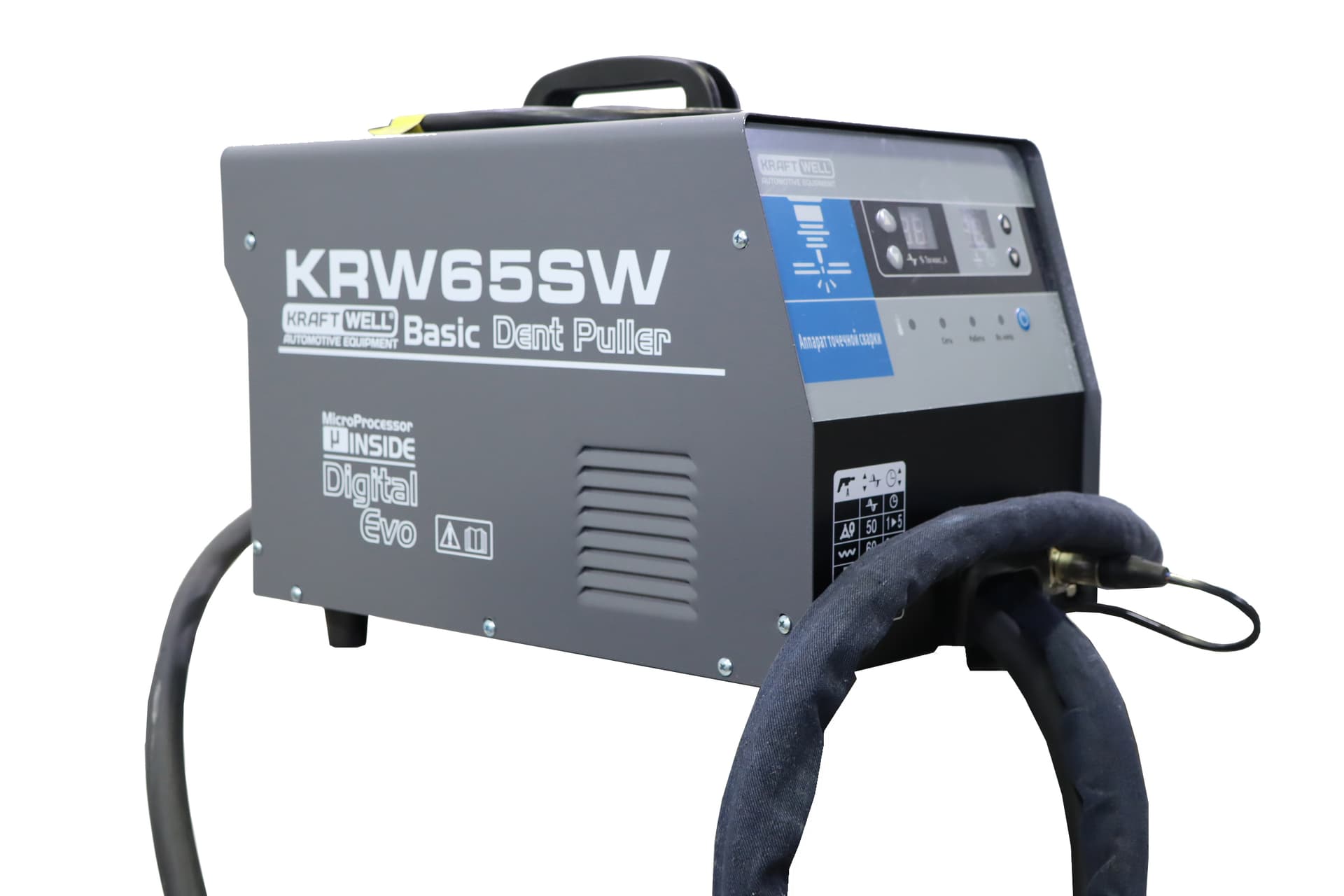 Аппарат для точечной сварки (споттер) 4200А 220 В KraftWell KRW65SW/220L