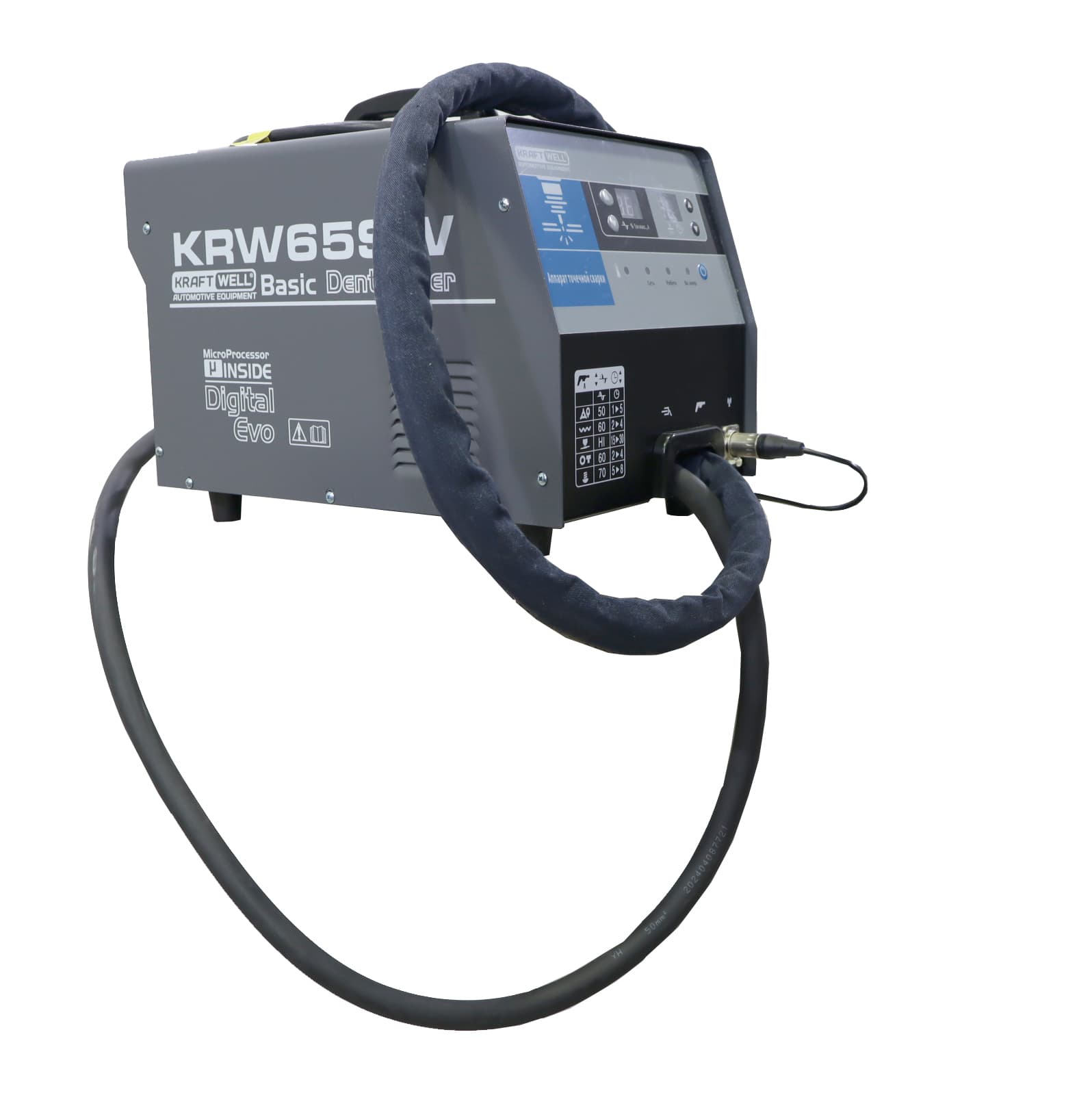 Аппарат для точечной сварки (споттер) 4200А 220 В KraftWell KRW65SW/220L