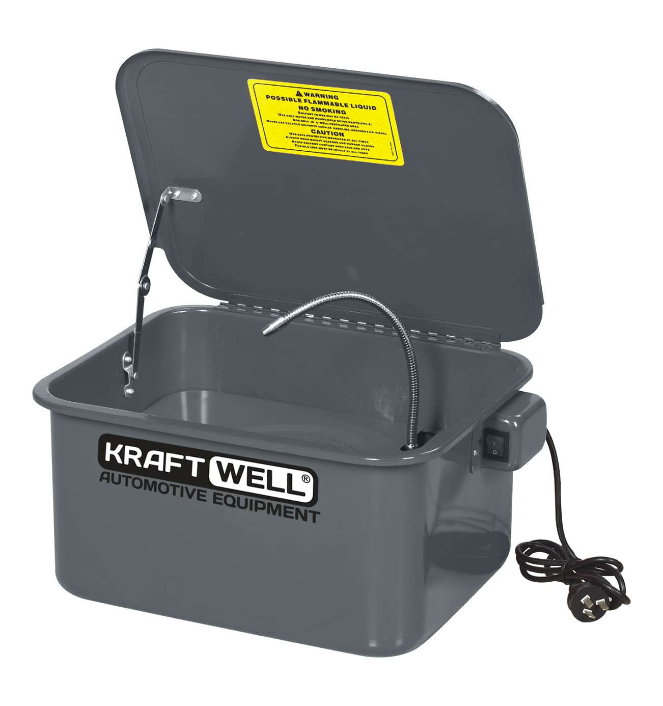 Установка для мойки деталей настольная 19 л KraftWell KRW-PW19