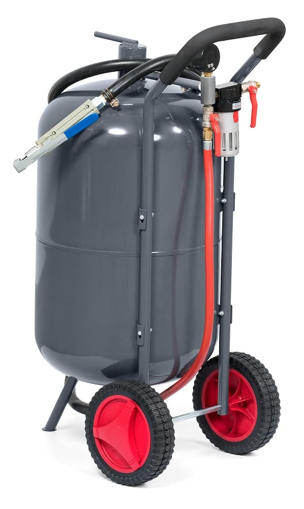 Пескоструйный аппарат 74 л KraftWell KRW-SB20H