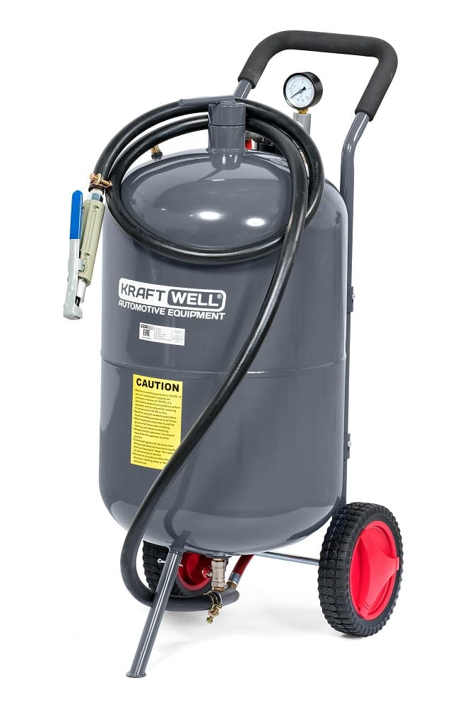 Пескоструйный аппарат 74 л KraftWell KRW-SB20H