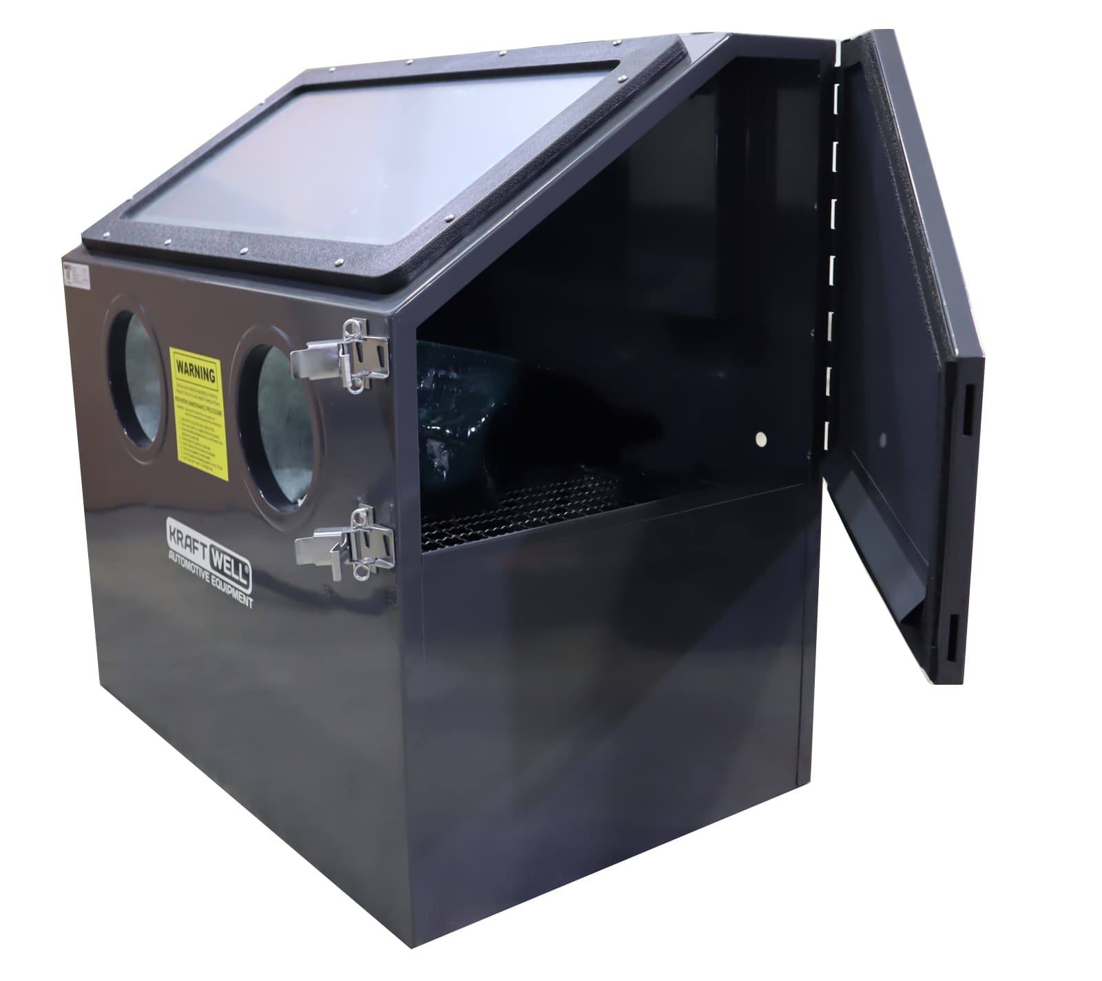 Камера пескоструйная настольная 110л KraftWell KRW-SB110