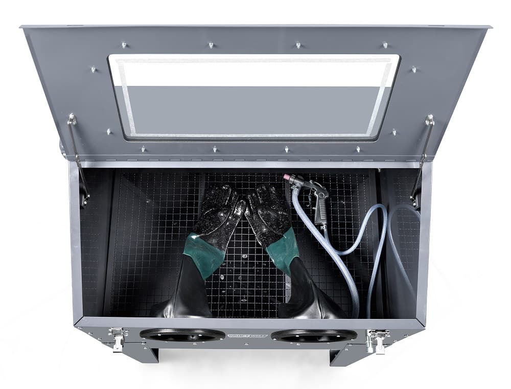 Камера пескоструйная фронтальная 220 л KraftWell KRW-SB220F