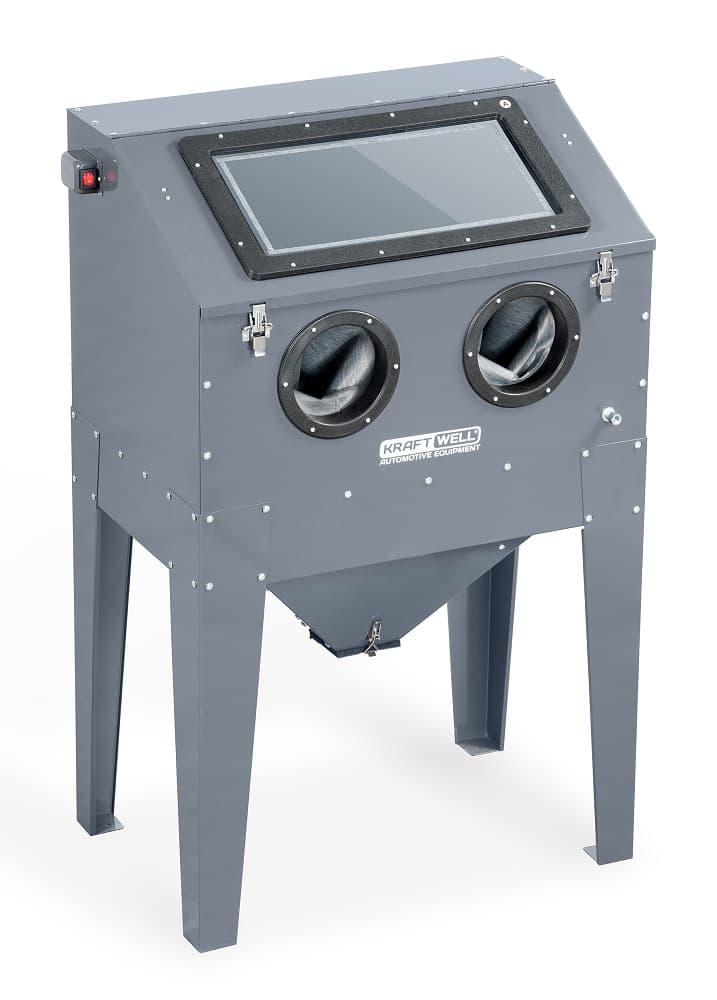 Камера пескоструйная фронтальная 220 л KraftWell KRW-SB220F