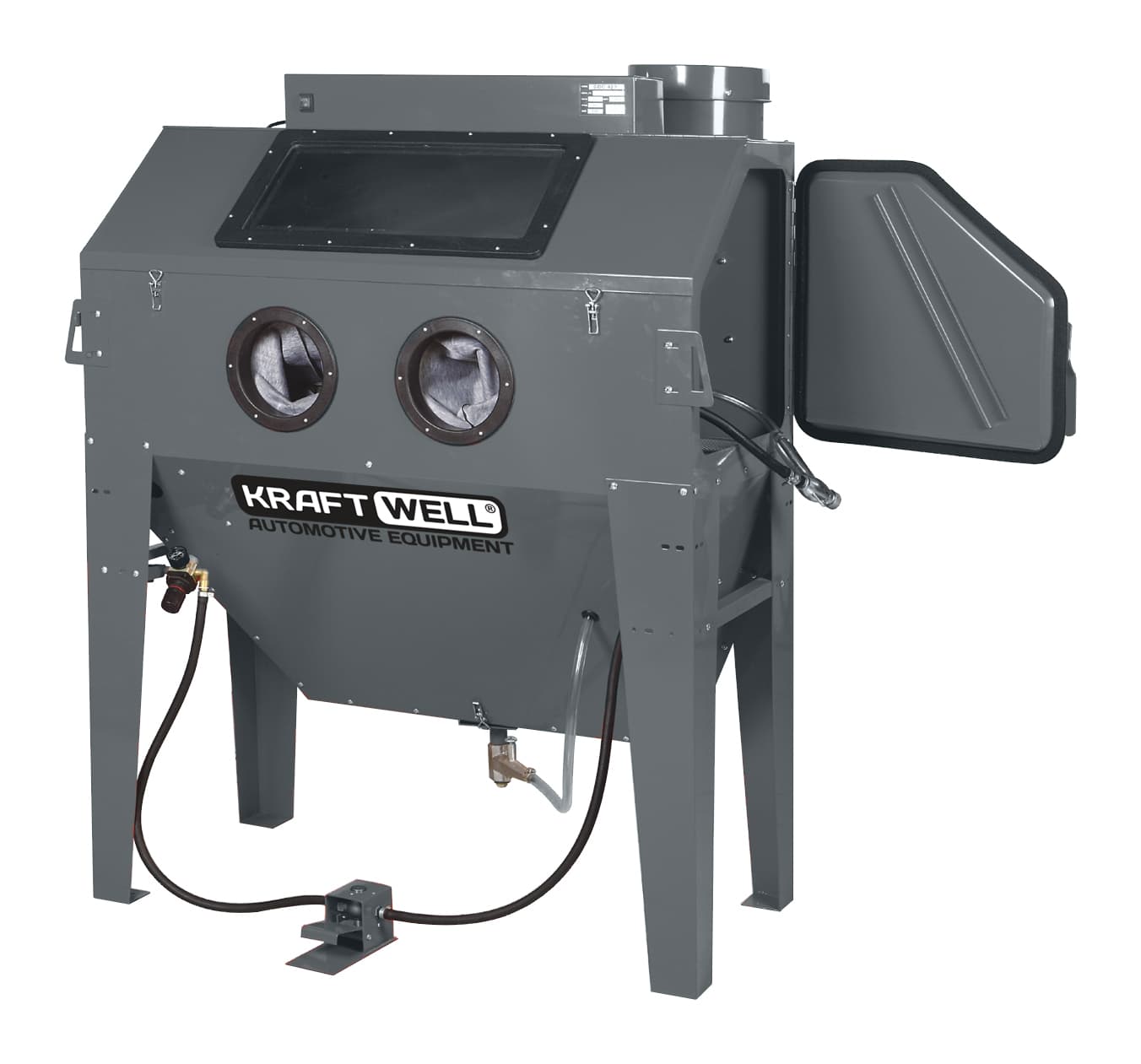Камера пескоструйная боковая 420 л KraftWell KRW-SB420S