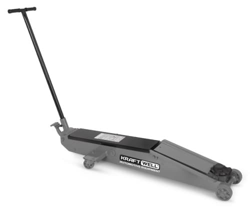 Домкрат подкатной гидравлический KraftWell KRWFJ5T — 5 т, Турция