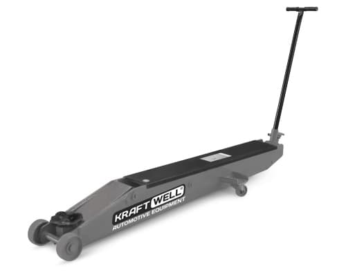 Домкрат подкатной KraftWell KRWFJ20T — 20 т, подъём 650 мм, Турция