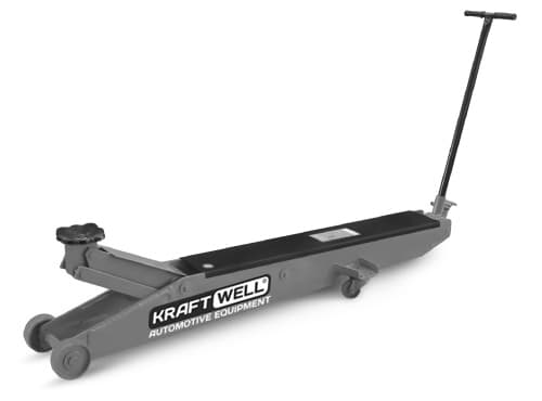 Домкрат подкатной KraftWell KRWFJ20T — 20 т, подъём 650 мм, Турция
