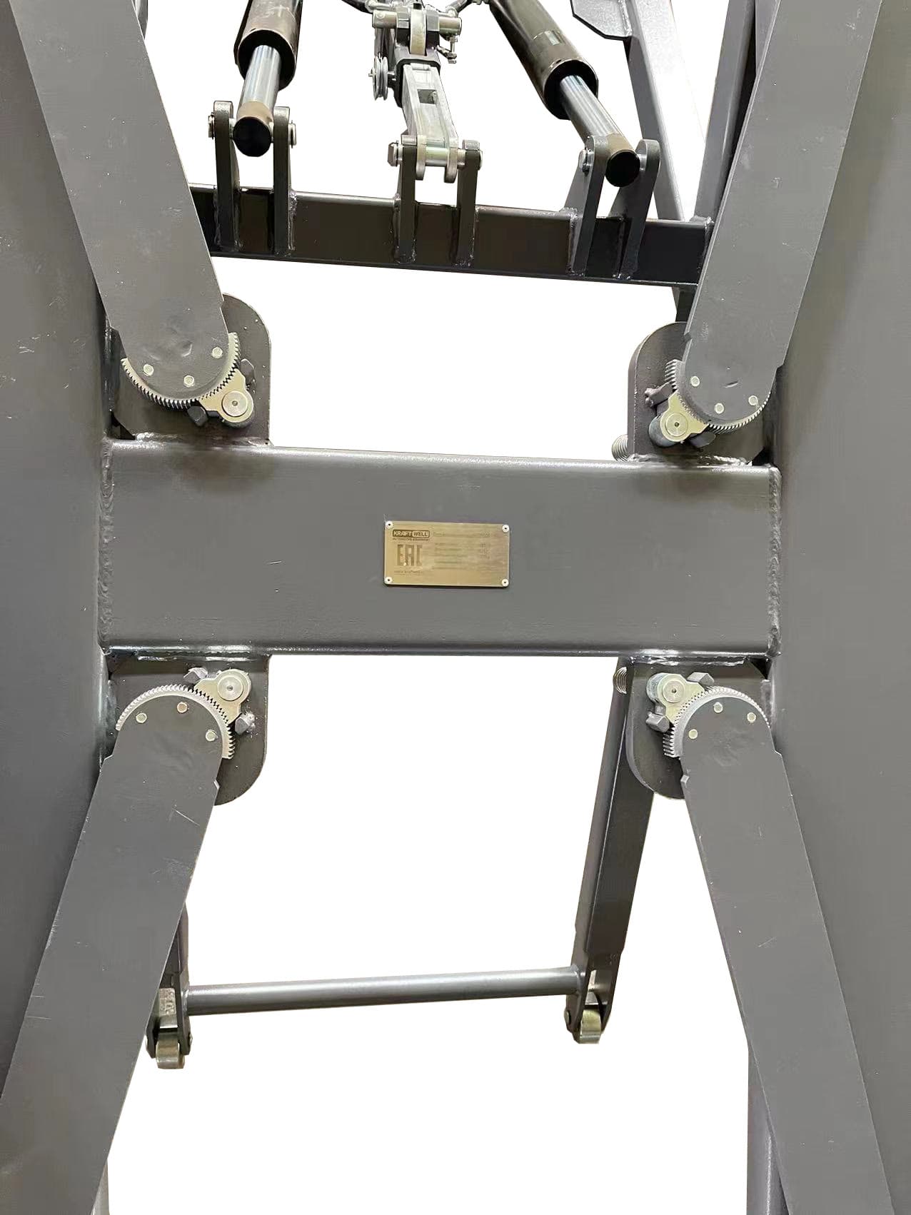 Подъемник ножничный г/п 2,7 т. мобильный KraftWell KRW2.7L