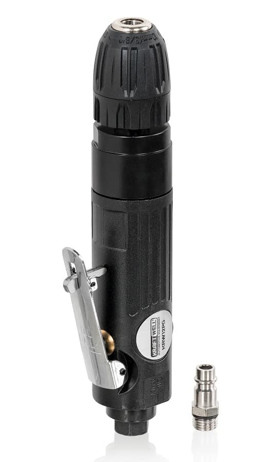 Дрель пневматическая с патроном 1-10 мм KraftWell KRW12PG