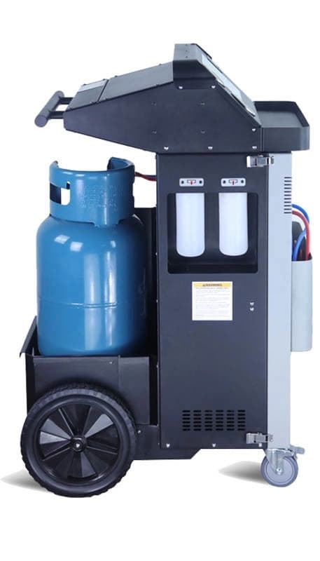 Станция заправки AC KraftWell AC2000 — вид сбоку
