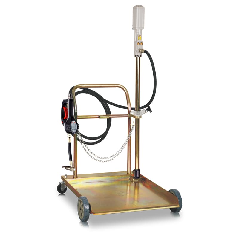 Комплект для раздачи масла из бочек, с тележкой KraftWell KRW1764.S