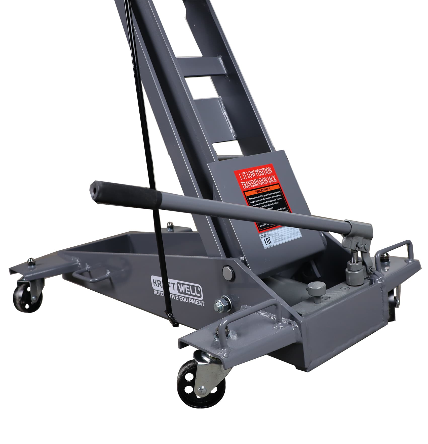 Домкрат для трансмиссии г/п 1500 кг KraftWell KRWLTJ1.5