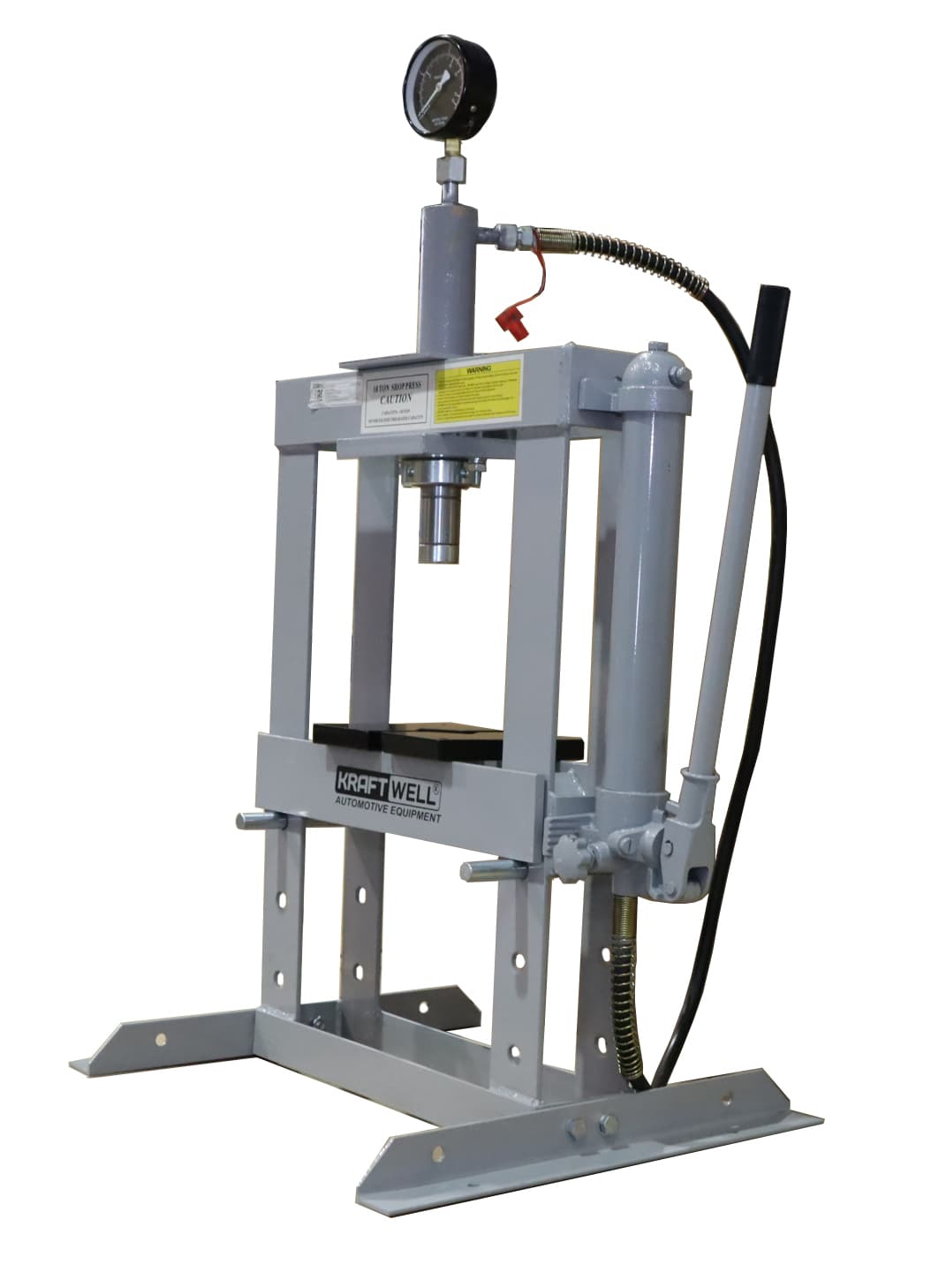 Пресс 10 т. настольный с ручным приводом KraftWell KRWPR10BD