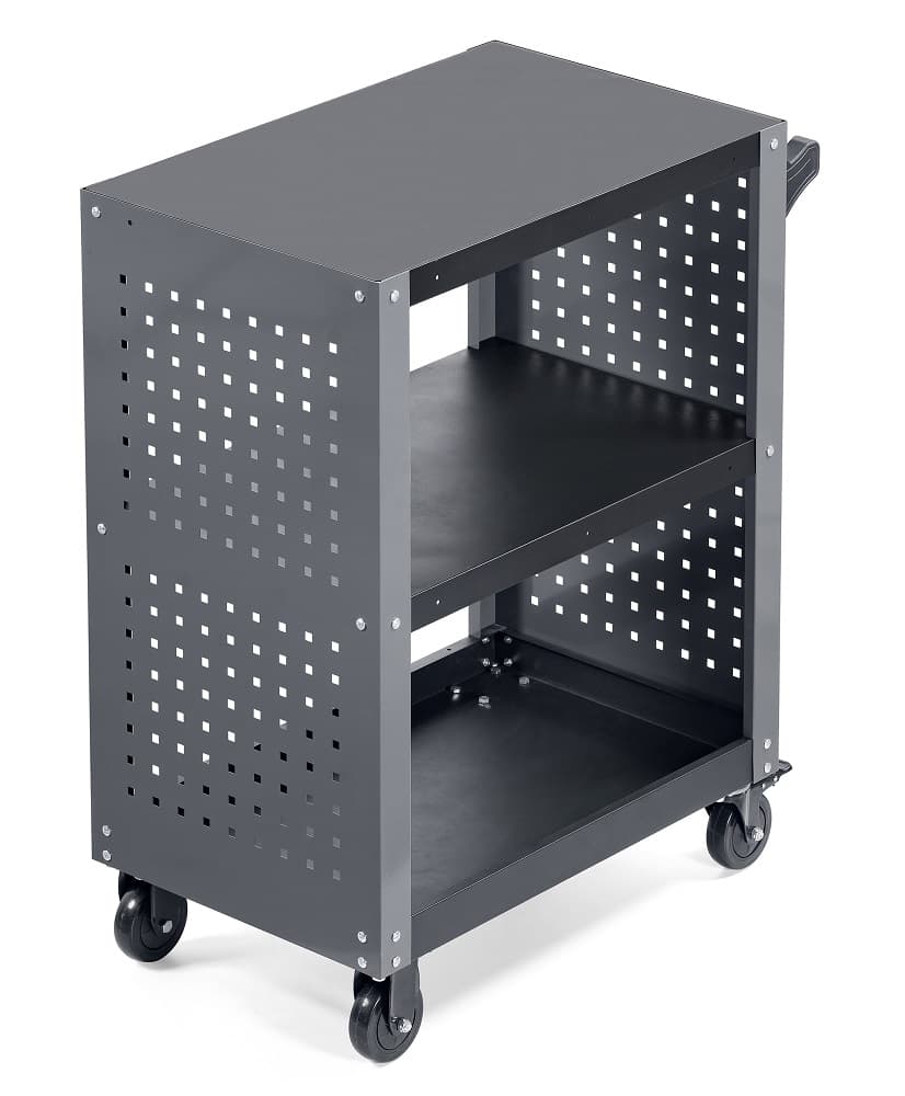 Тележка профессиональная с перфорированными боковинами KraftWell KRW-T3PG