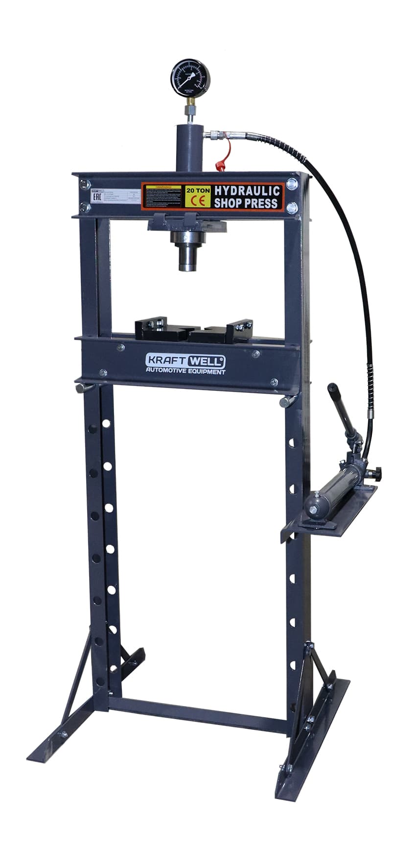 Пресс 20 т. с ручным приводом KraftWell KRWPR20N