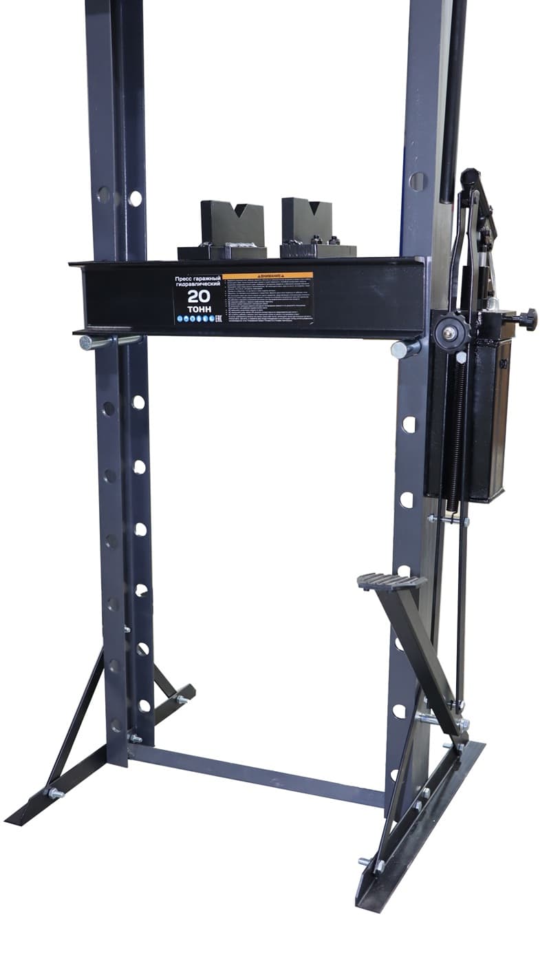 Пресс 20 т. с ручным и ножным приводом KraftWell KRWPR20FN