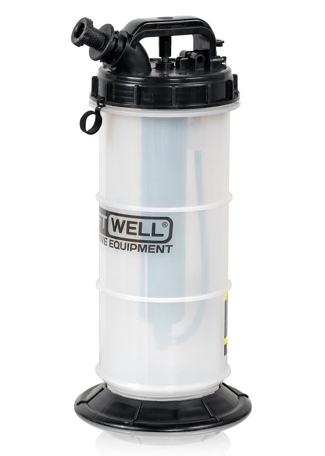 Емкость для откачки масла с ручным приводом, 6 л KraftWell KRW1806.M